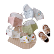 Khẩu trang chống nắng chống bụi nhiều lớp vải muslin